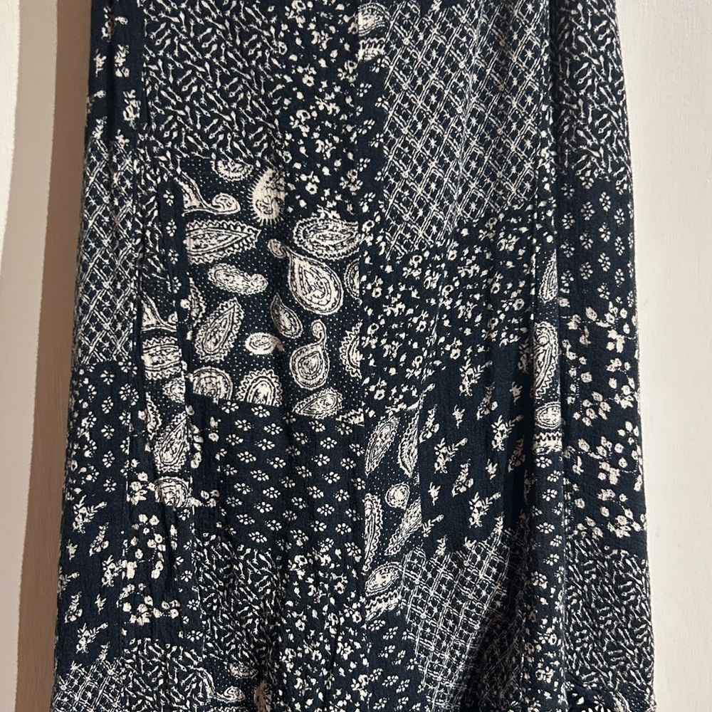 90s Style Black Patchwork Sun Romper - image 2